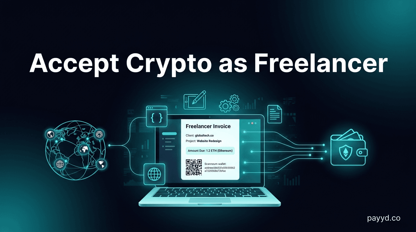 How to Accept Crypto Payments as a Freelancer in 2026