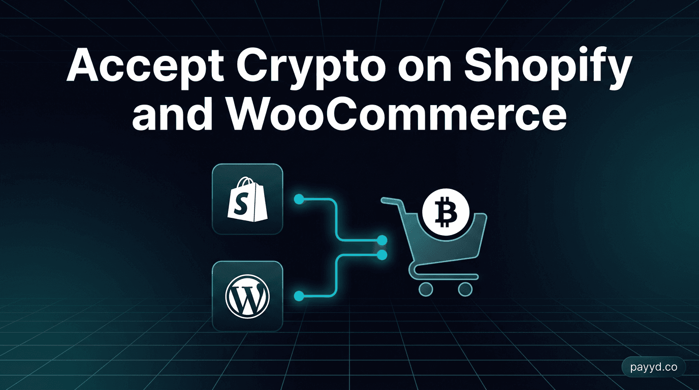 How to Accept Crypto Payments on Shopify & WooCommerce