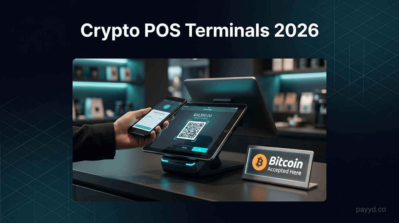 Crypto POS Terminals 2026: Accept Bitcoin In-Store (3 Options Compared)