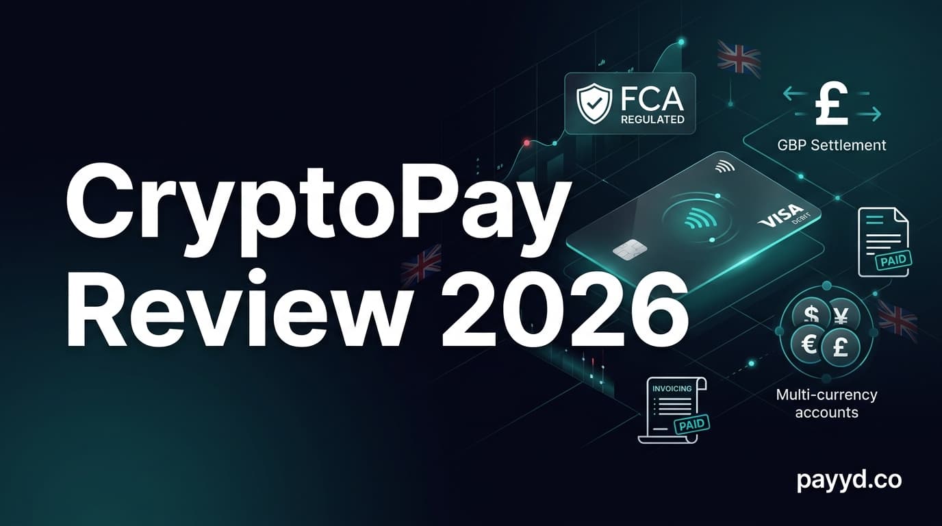 CryptoPay Review 2026 — UK-Based Gateway with Visa Debit Card