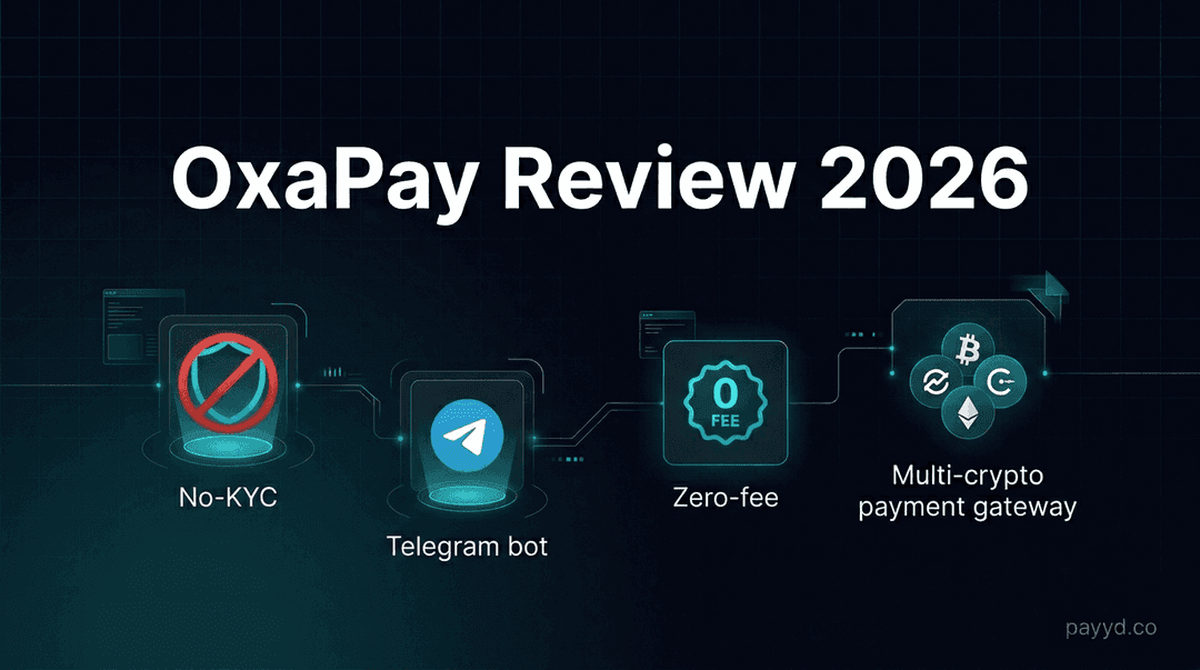 OxaPay Review 2026: No-KYC Crypto Payment Gateway | Payyd