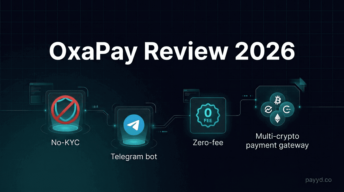 OxaPay Review 2026: No-KYC Crypto Payment Gateway | Payyd