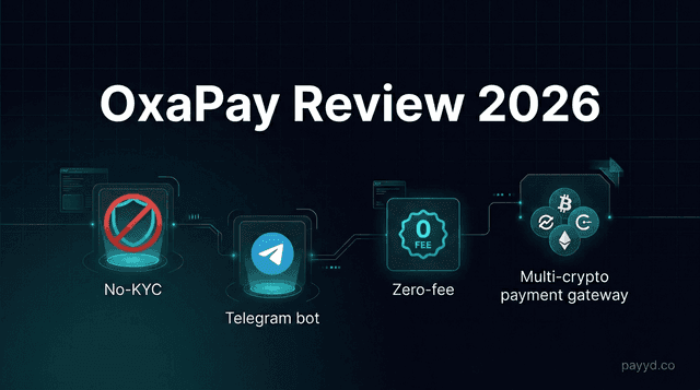OxaPay Review 2026: No-KYC Crypto Payment Gateway | Payyd
