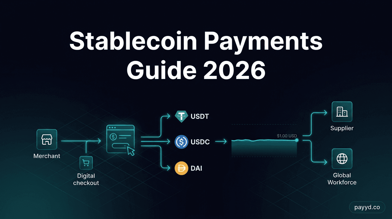 Stablecoin Payments for Business 2026: USDT, USDC & DAI Explained