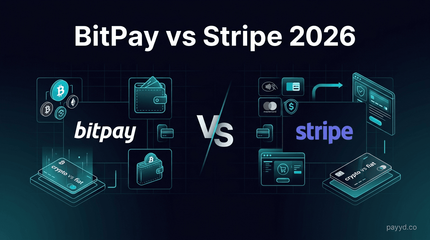 BitPay vs Stripe for Crypto Payments 2026 — Full Comparison