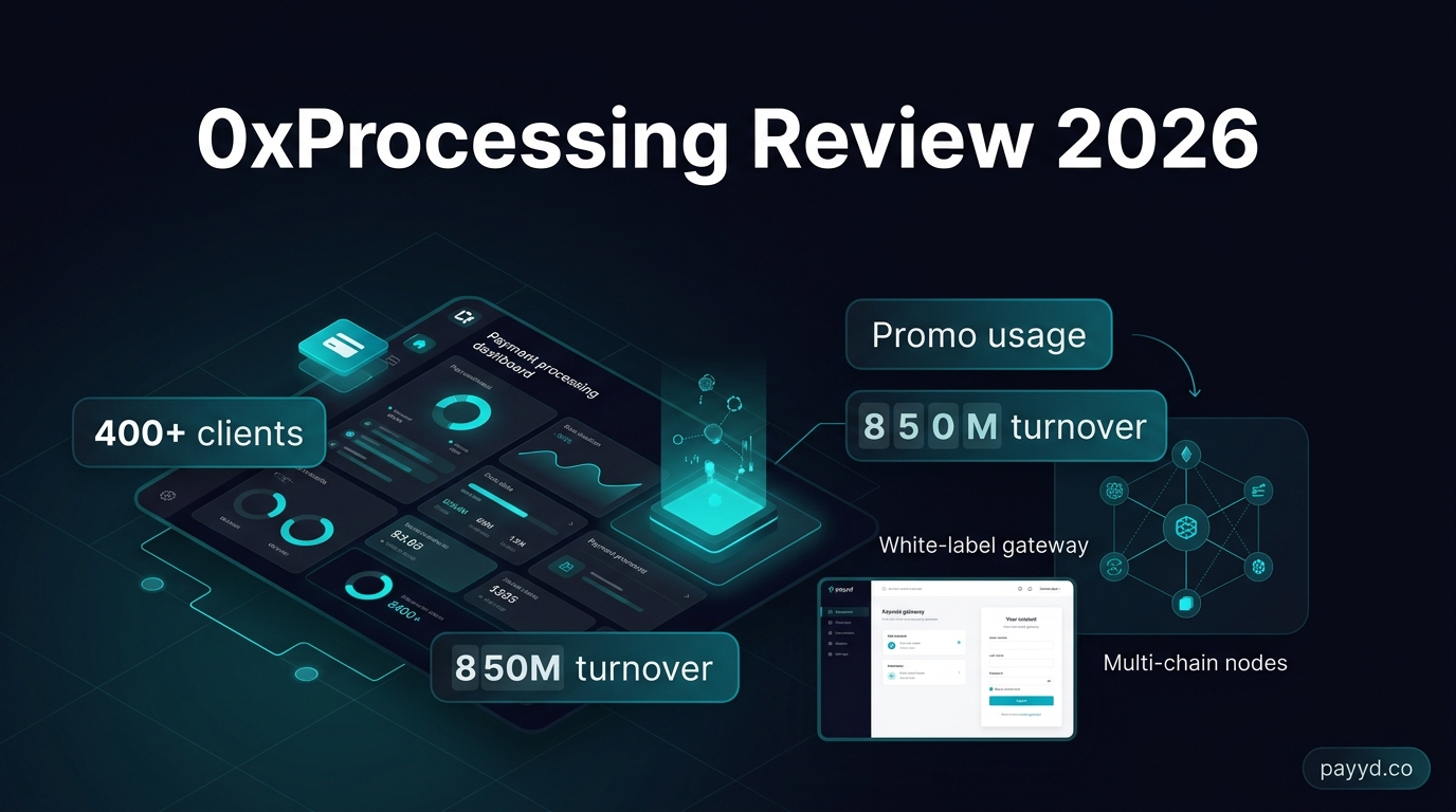 0xProcessing Review 2026 — White-Label Crypto Gateway With $850M+ Track ...
