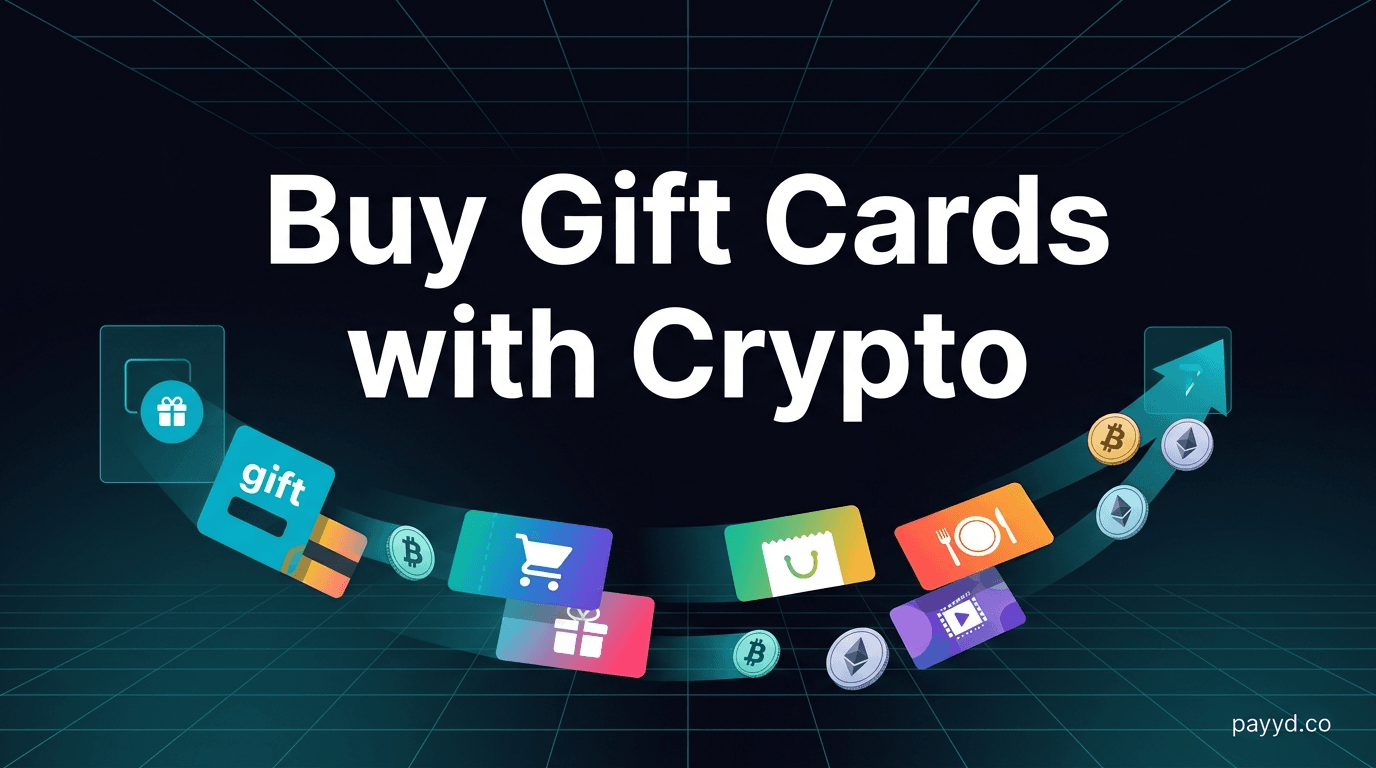 How to Buy Gift Cards with Crypto in 2026 (Step-by-Step) | Payyd